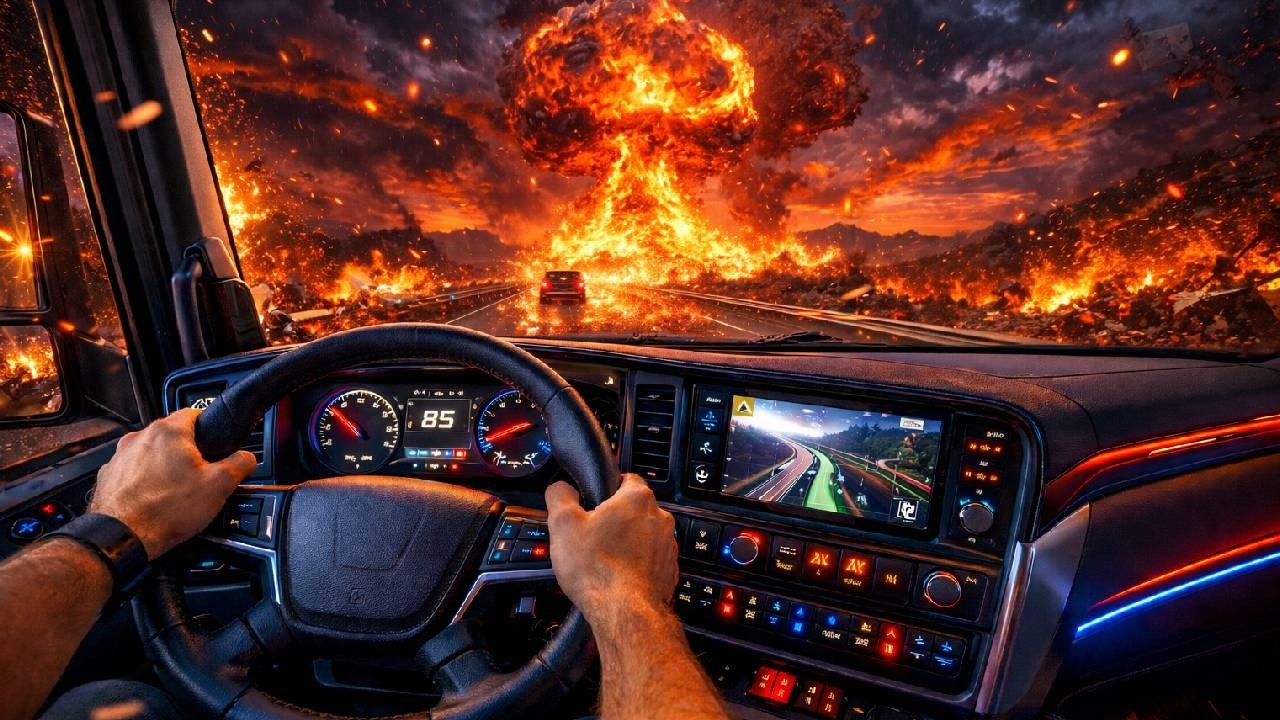 Driving a Luxury Truck Through Roads Time Forgot… You Won’t Believe This Journey!