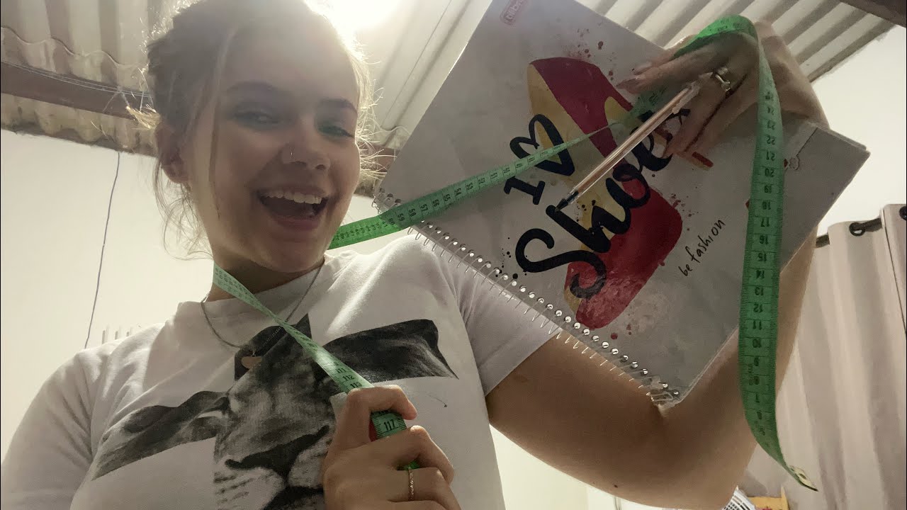 ASMR: COSTUREIRA TIRANDO AS SUAS MEDIDAS PARA O UNIFORME DO COLÉGIO ✨
