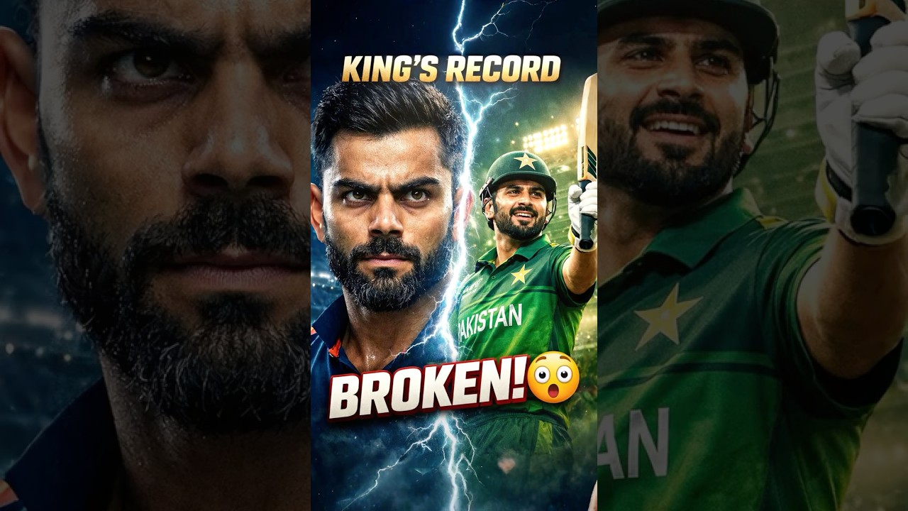😱 Virat Kohli Record Broken by Sahibzada in T20 Worldcup 🤯 | Truth Revealed 😾 #cricket #viratkohli