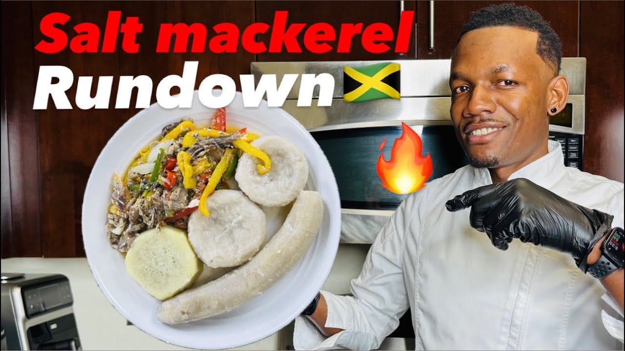 JAMAICAN STYLE SALT MACKEREL RUNDOWN RECIPE 🇯🇲 | Briscoe’s Kitchen & Spice