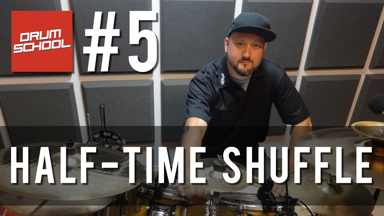 Drum School # 5 -  Half-Time Shuffle - Jeff Porcaro - Toto - Lekcje i nauka gry na perkusji