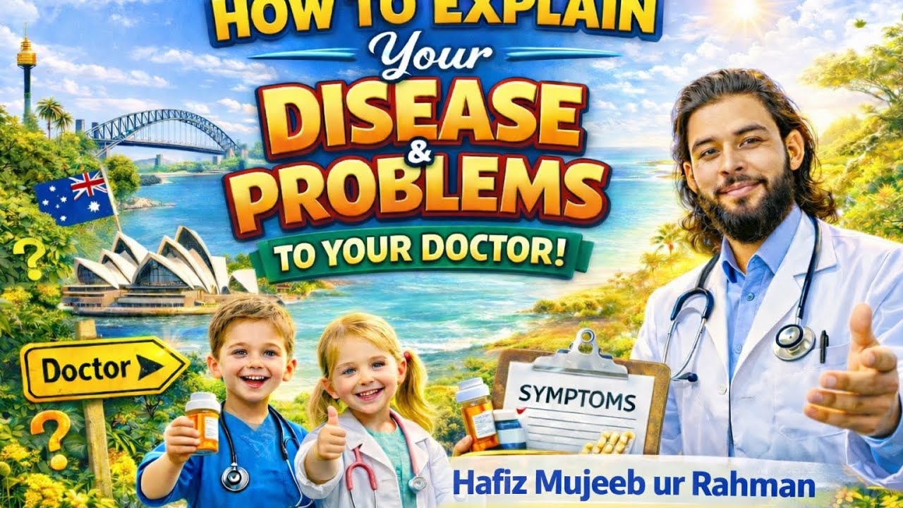 How to explain your disease to your Doctor | explain by hafiz Mujeeb ur Rahman 