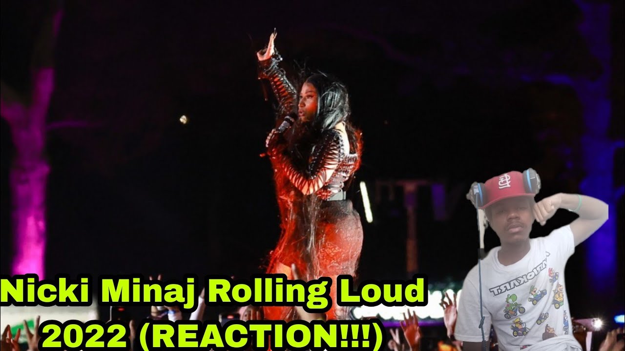 NICKI BEST FAN BASE!!? | Nicki Minaj - Rolling Loud Performance (2022) (REACTION!!!)