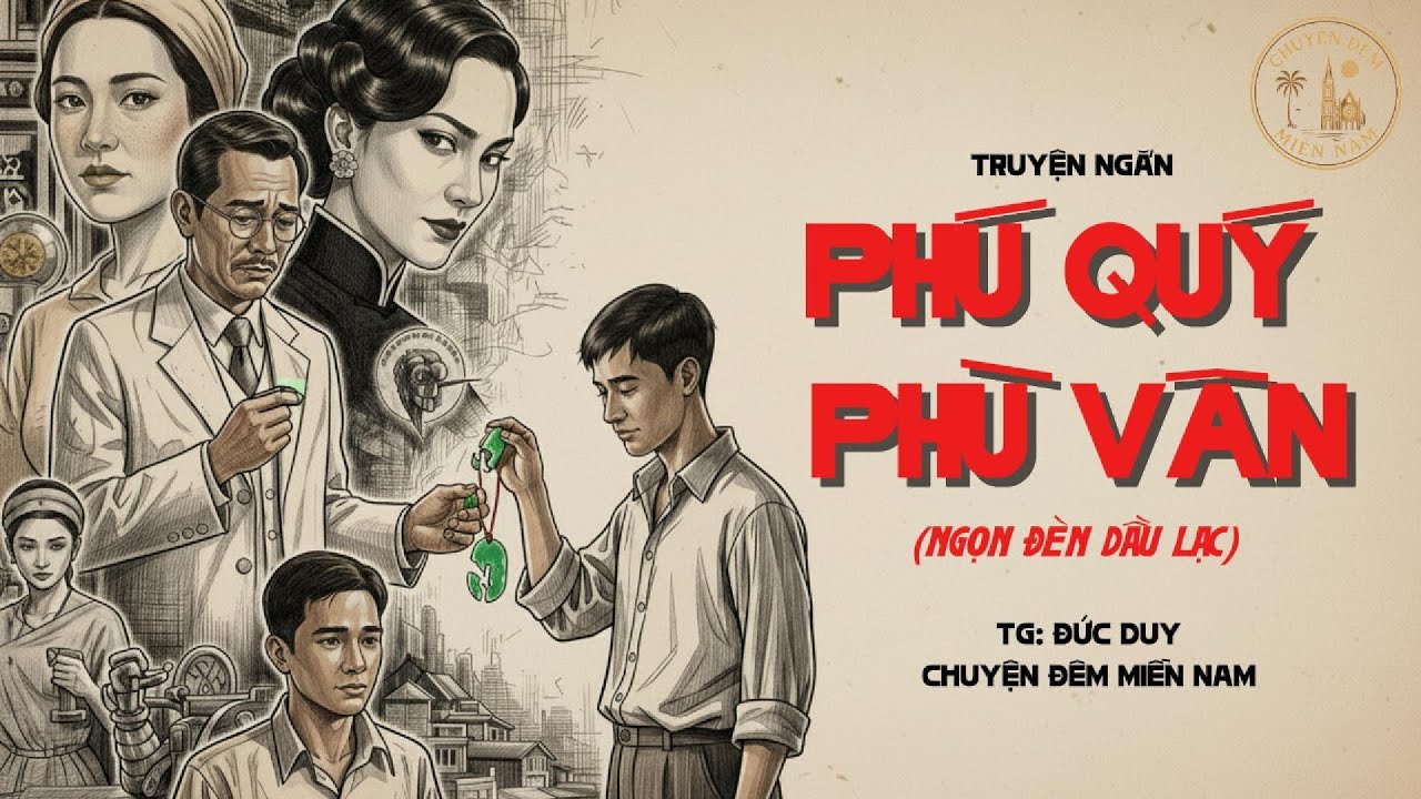 Chuyện đêm Miền Nam xưa: NGỌN ĐÈN DẦU LẠC (Phú quý phù vân) | Nghe truyện xưa cho dễ ngủ.