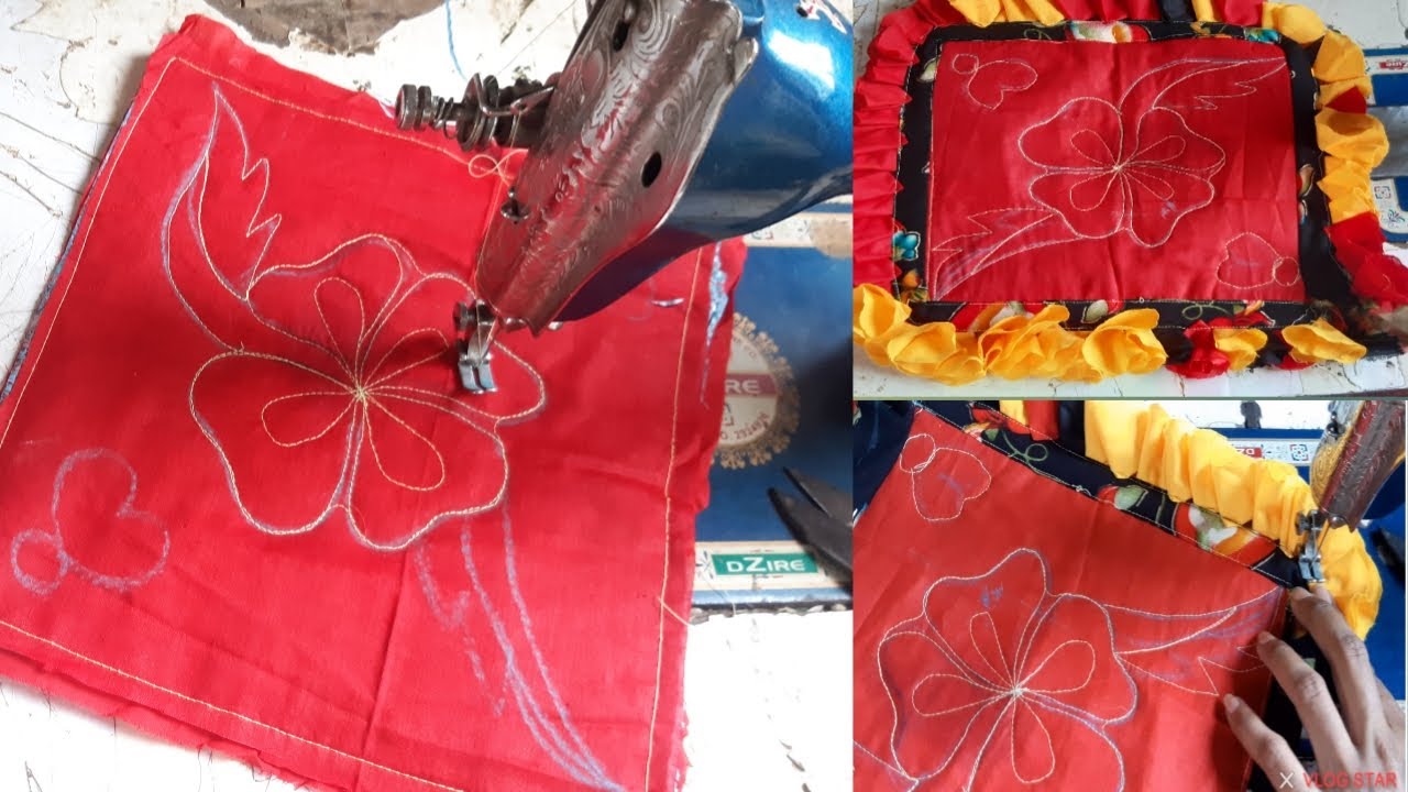हाथ का पंखा(Hand fan) बनाने का आसान तरीका||new design hand fan Nishukiduniya