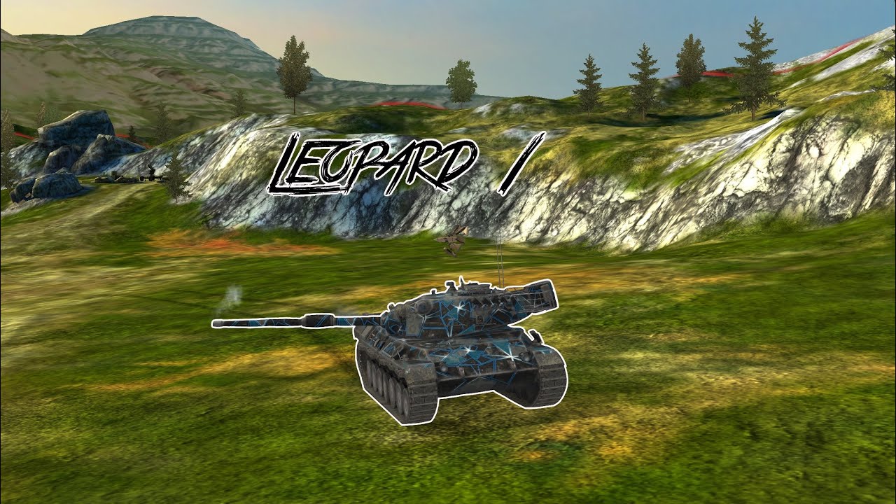 World of Tanks Blitz Leopard 1 ~ 6.2k #wotblitz  #wotb 