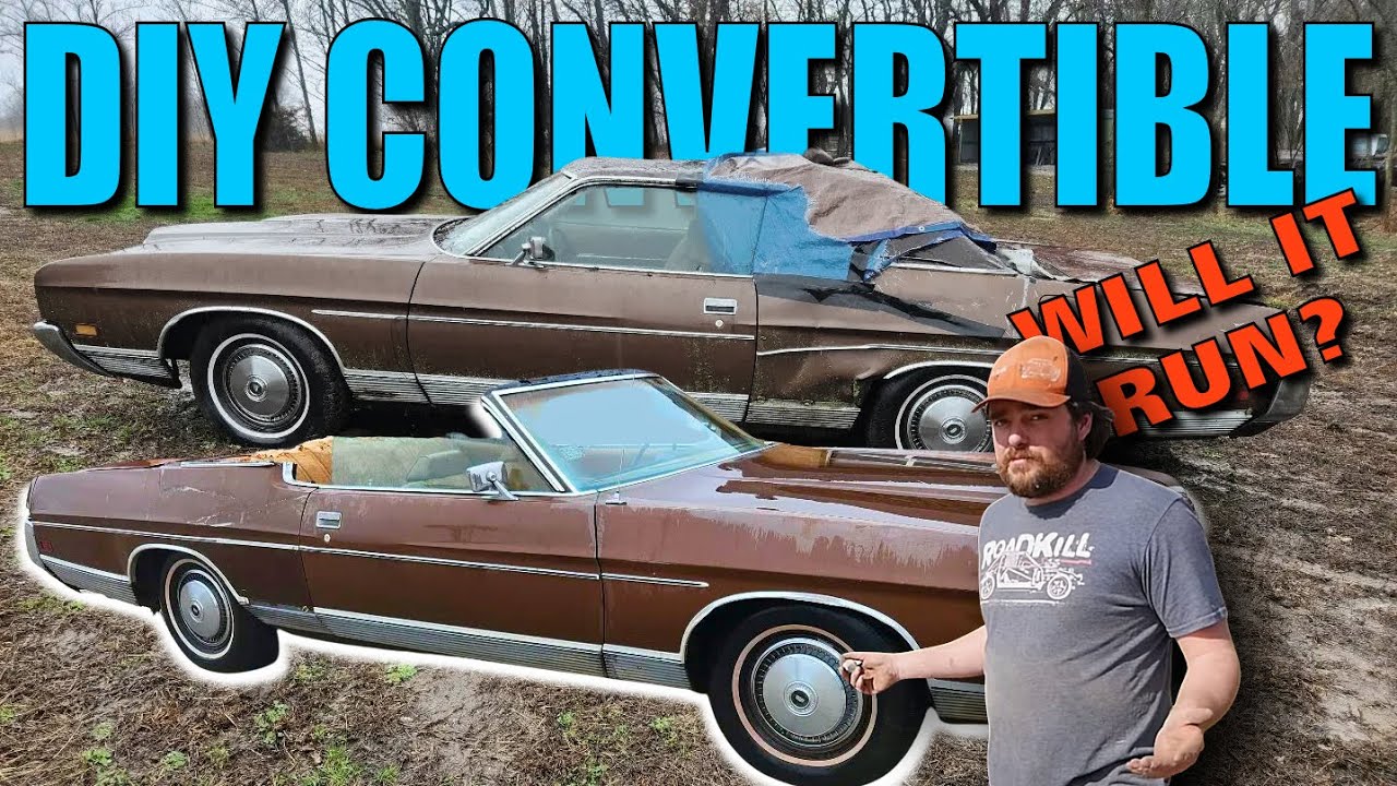 Will This 1972 LTD Run and Drive after 21 Years? Goes Full Convertible!