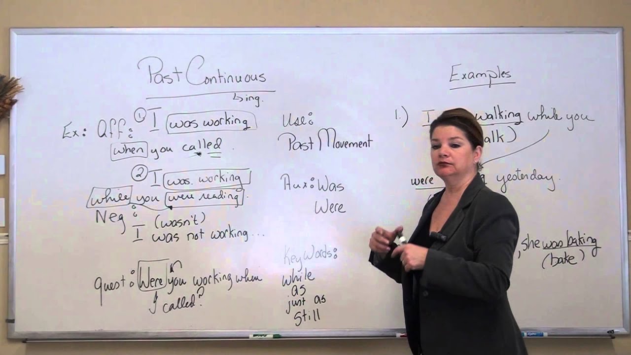 Comment fonctionne le « Past Continuous » en anglais