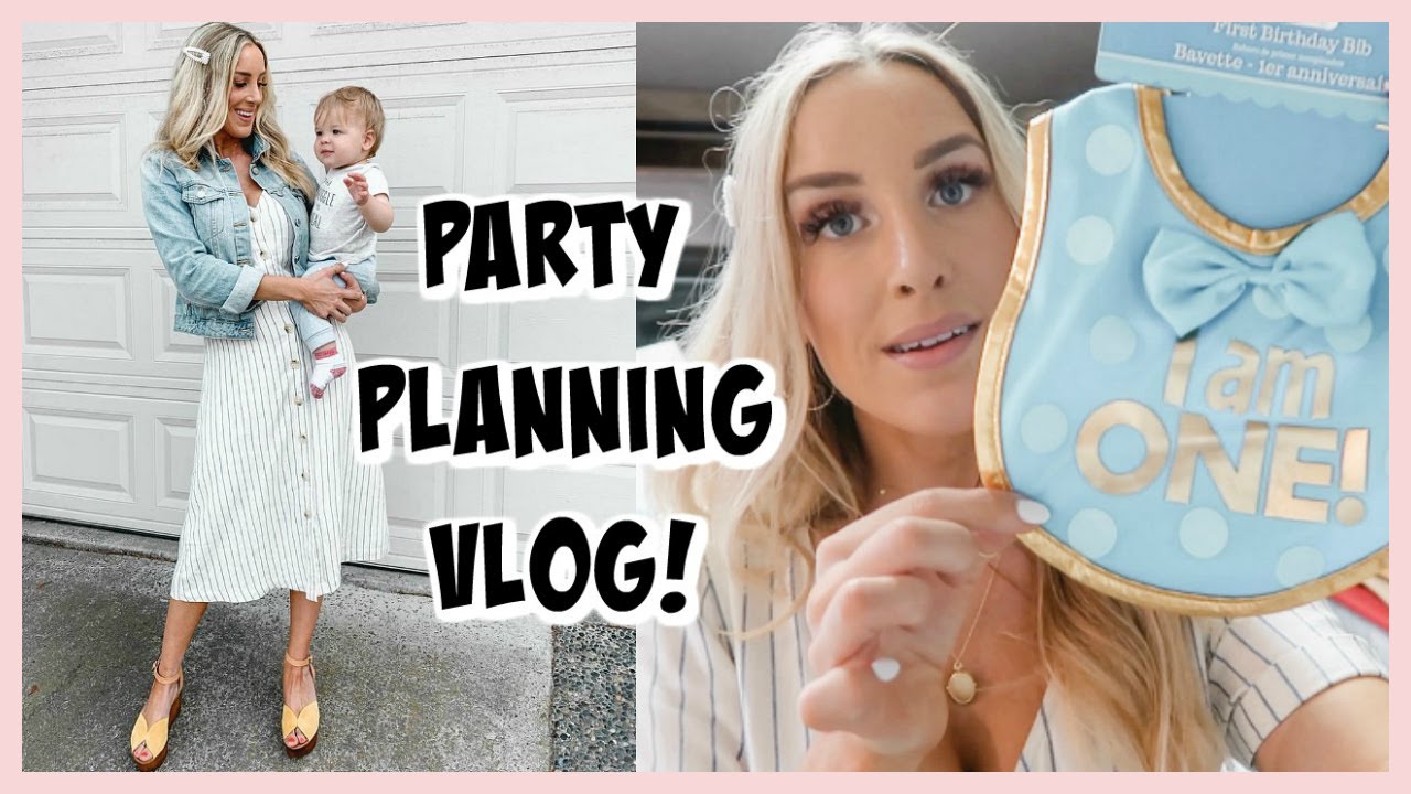 MOTHER'S DAY & FIRST BIRTHDAY PARTY PLANNING VLOG | OLIVIA ZAPO