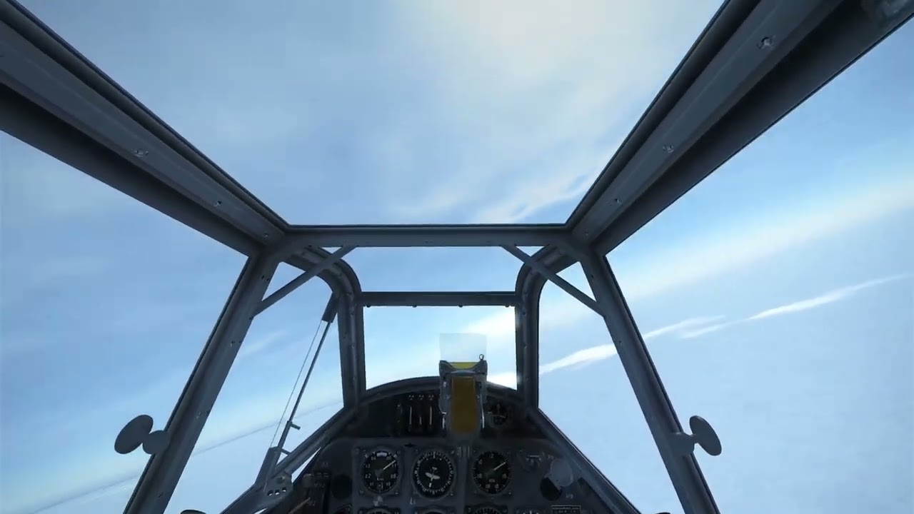 Il2 Sturmovik Great Battles Gameplay. BF109 F-4