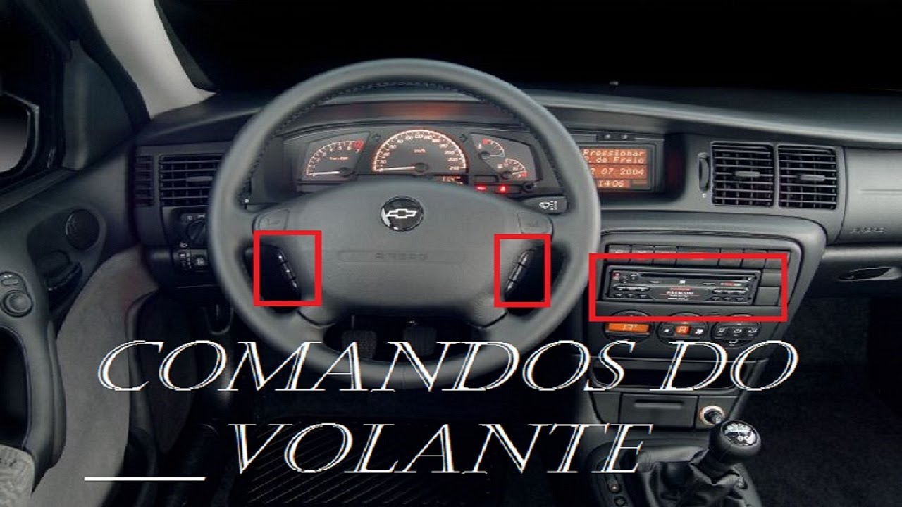 Detalhes Instalação Interface Comandos Volante Vectra