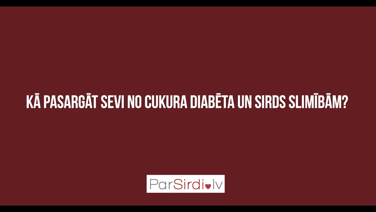 Kā veselīgs uzturs pasargā no cukura diabēta un sirds slimībām?