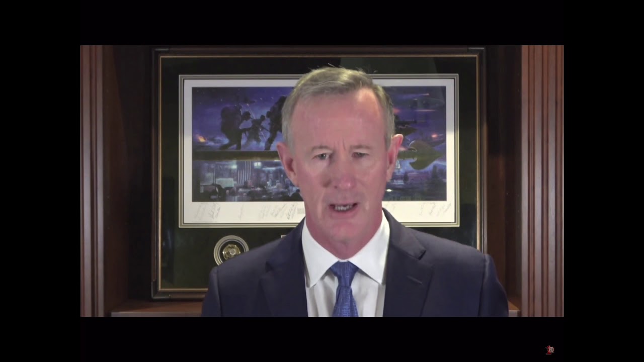 Admiral William McRaven Butterfly Effect Speech (VFW Post 1 Founders keynote 2020)