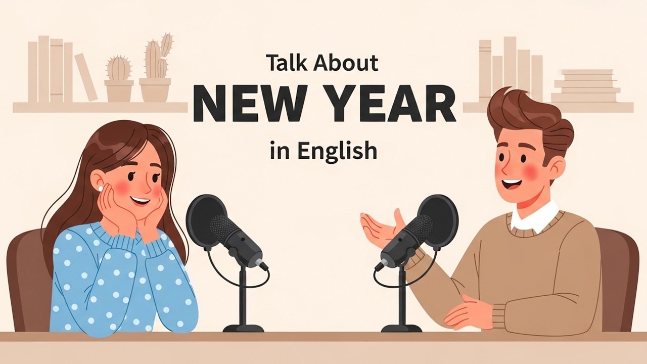 How to Talk about New Year in English | English Podcast for Speaking Fluency