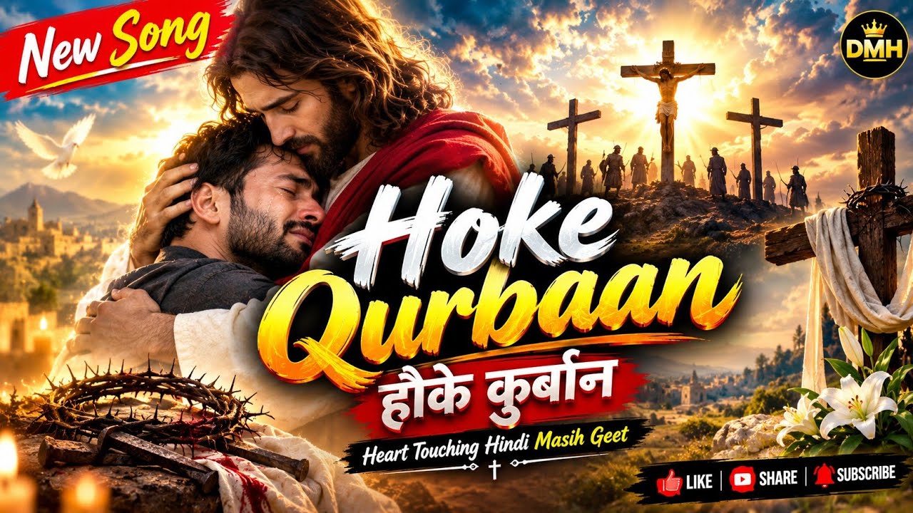 होके कुर्बान...New heart touching chrisitan song 2026..#christiansong #jesus