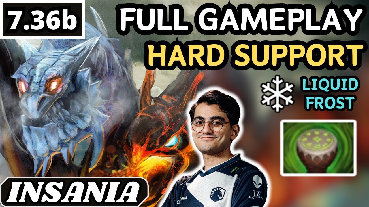 7.36b - Insania JAKIRO Hard Support Gameplay - Dota 2 Full Match Gameplay