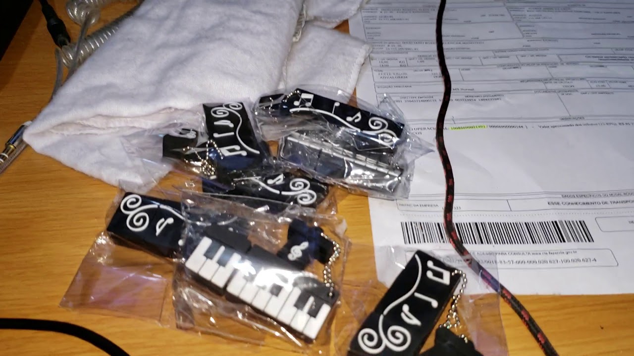 Pendrive não leu no teclado