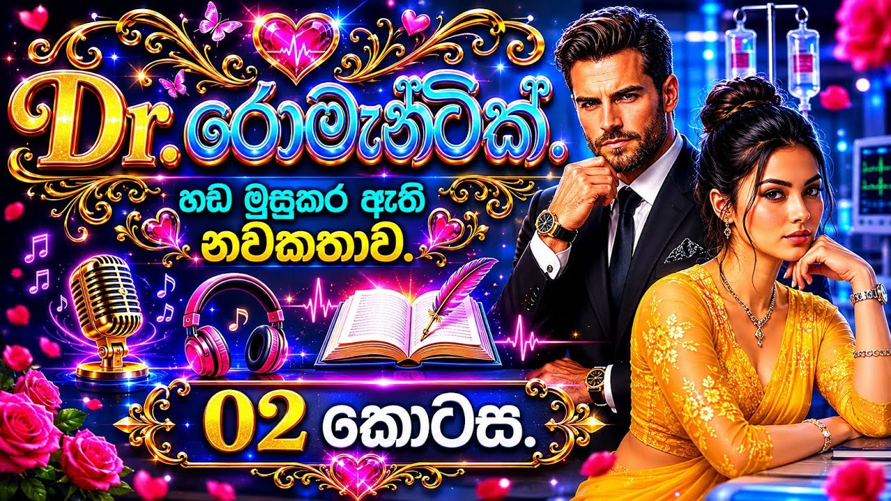 ඔහුව සුවපත් කිරීමට ඇයට හැකිවේද?  Dr.රොමෑන්ටික් voice+ #DrRomantic #SinhalaNovel