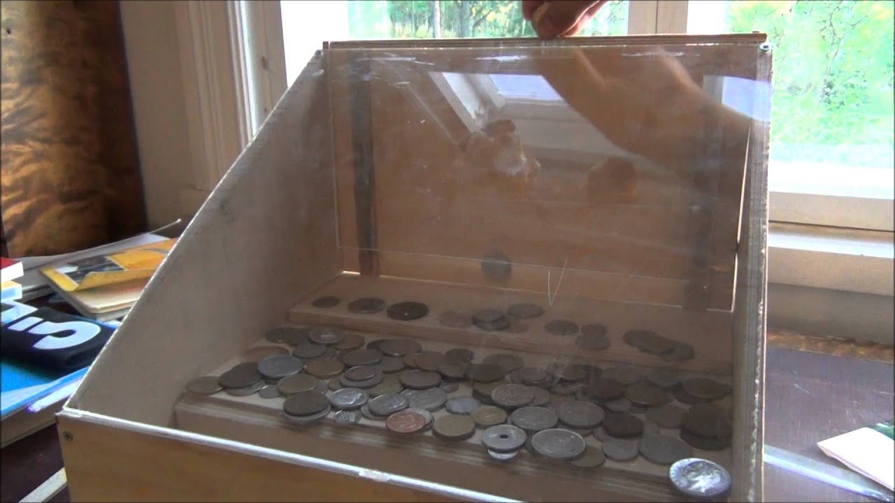 Homemade Coin Pusher