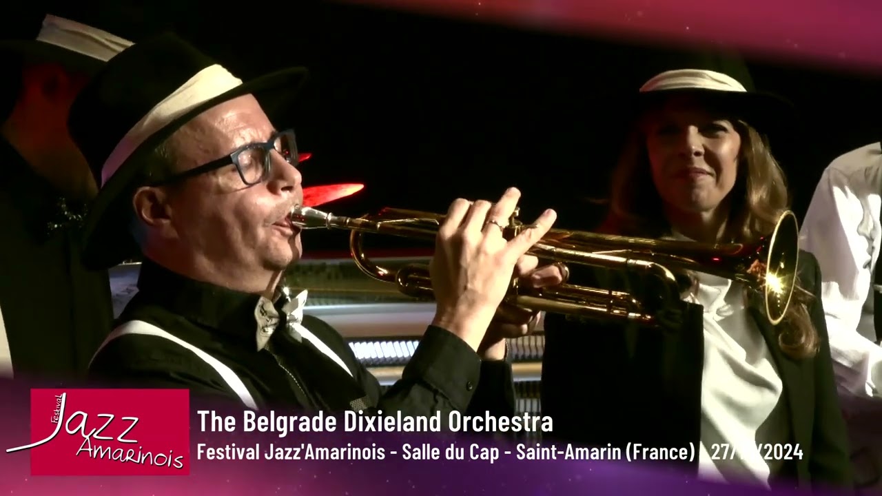 YES SIR The Belgrade Dixieland Orchestra Festival Jazz Amarinois 2024 mp4