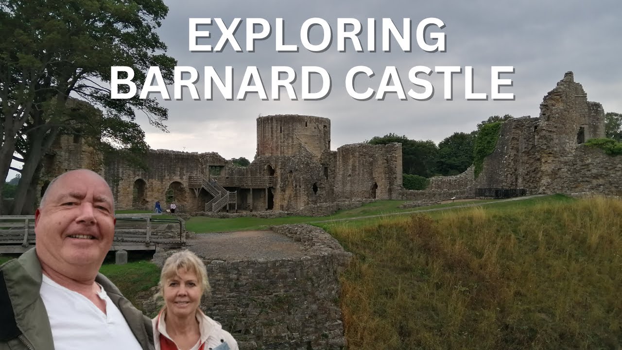 BARNARD CASTLE exploring the MEDIEVAL CASTLE, County Durham