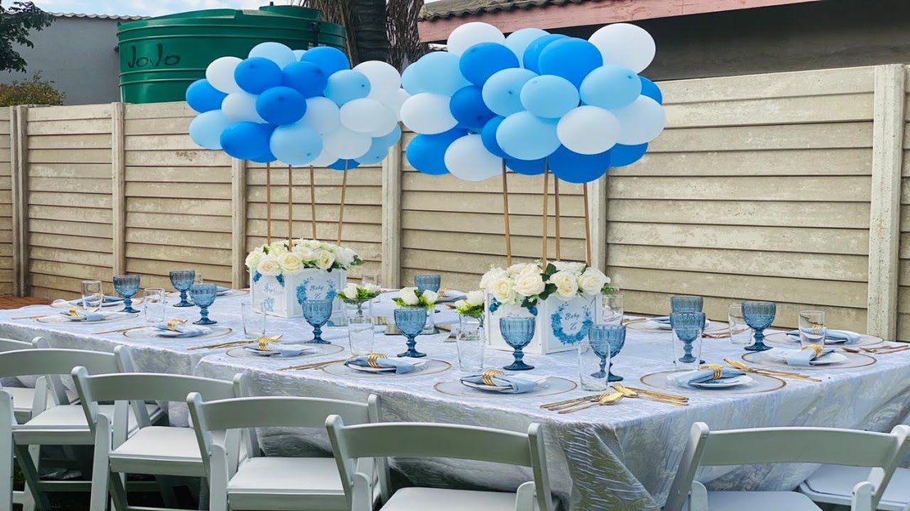 Elephant themed Baby shower