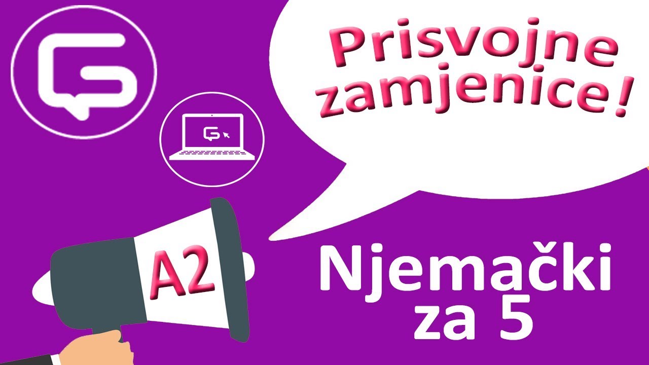 Njemački za 5: Prisvojne zamjenice (epizoda 33)