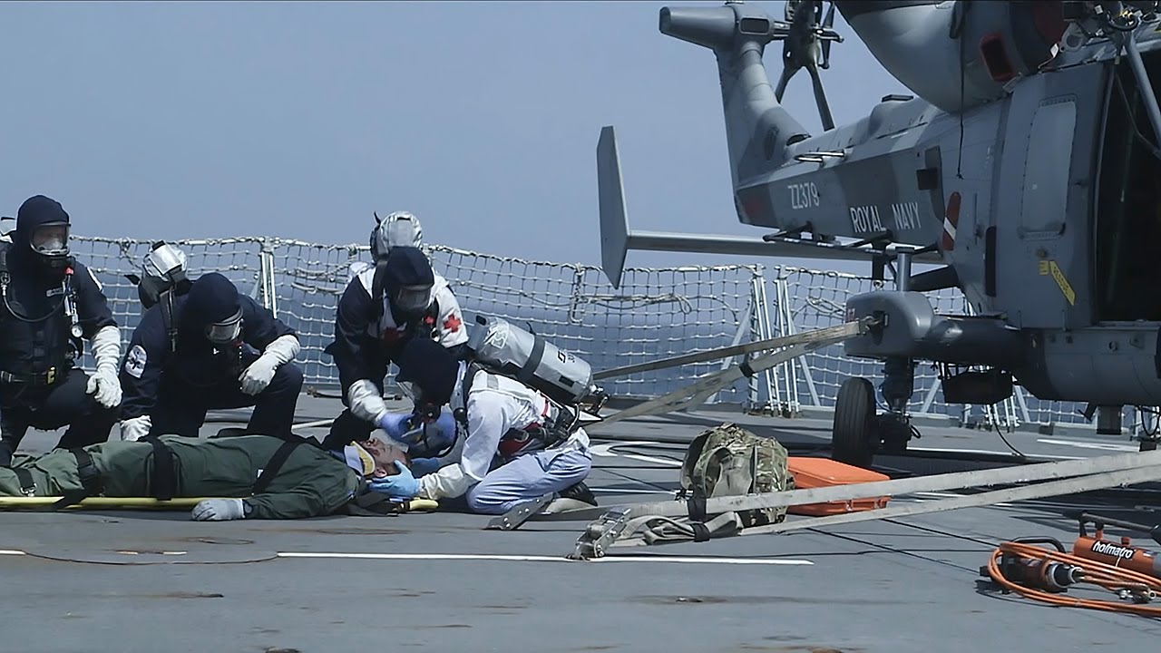 A day in the life of a Royal Navy Medic