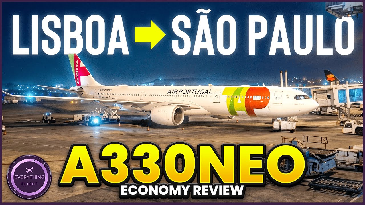 Portugal to Brazil on the A330neo | TAP Long-Haul Economy Review