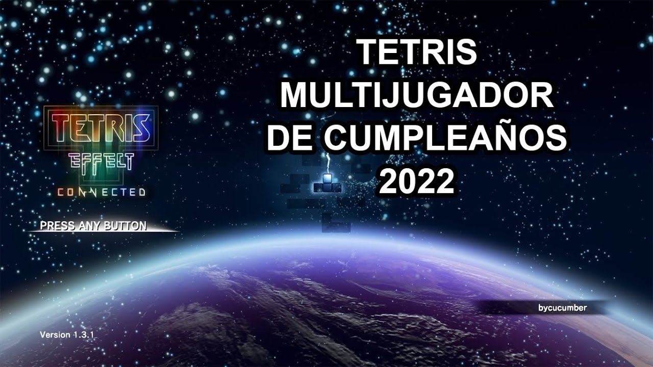 🎂 TETRIS - MULTIJUGADOR DE CUMPLEAÑOS 2022