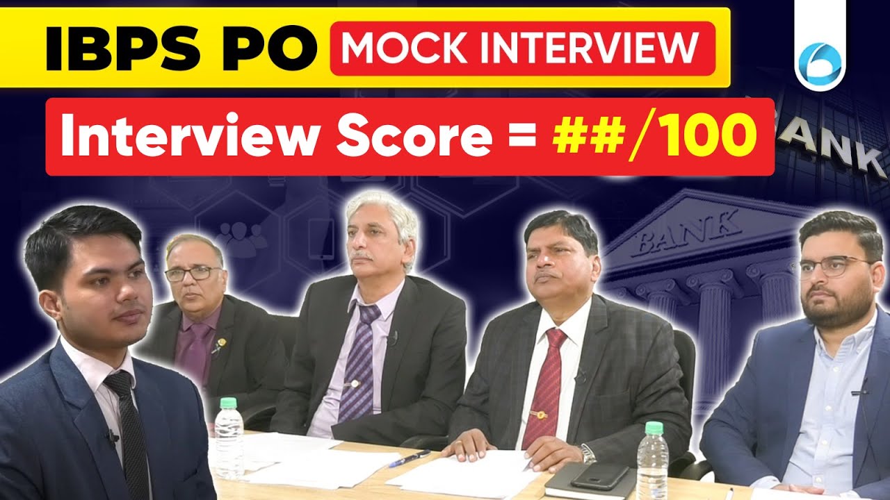 IBPS PO Mock Interview 2025-26 | Questions & Answers with Expert Feedback By Ex IBPS Panel [Mock 2]