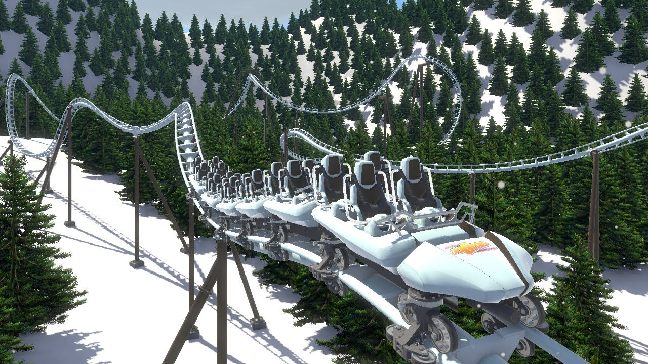 Wintervolt - Vekoma Multi-Launch Coaster - NoLimits 2