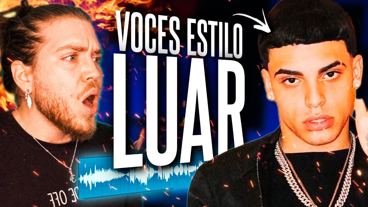 Cómo MEZCLAR VOCES de TRAP estilo LUAR LA L🔥 [Tutorial COMPLETO + Template]