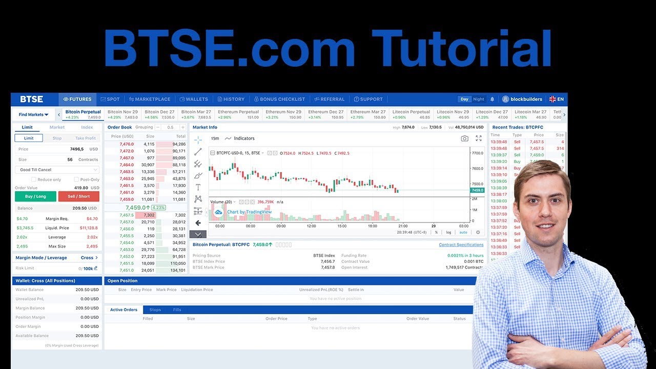 BTSE Exchange Tutorial (Futures & Spot Trading) ✅
