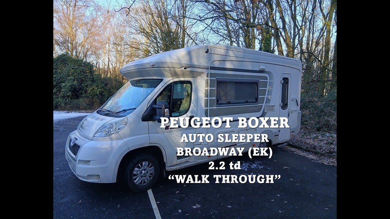 PEUGEOT BOXER (BROADWAY) EK CAMPERVAN TOUR.