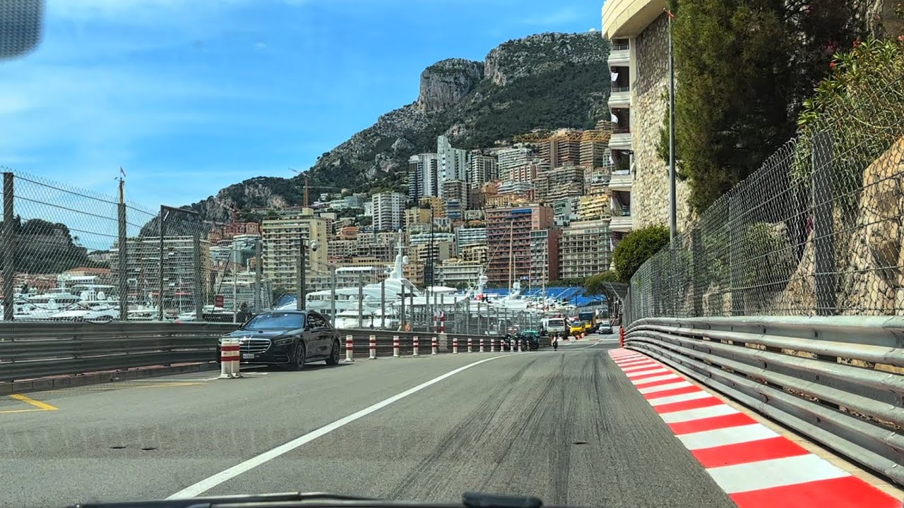 Driving the F1 Monaco GP circuit