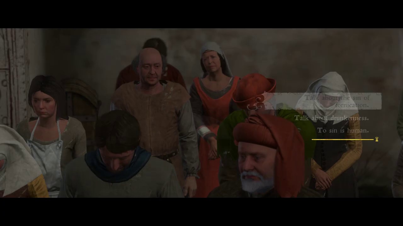 Kingdom Come Deliverance - How to Give a Perfect Sermon for Father Godwin