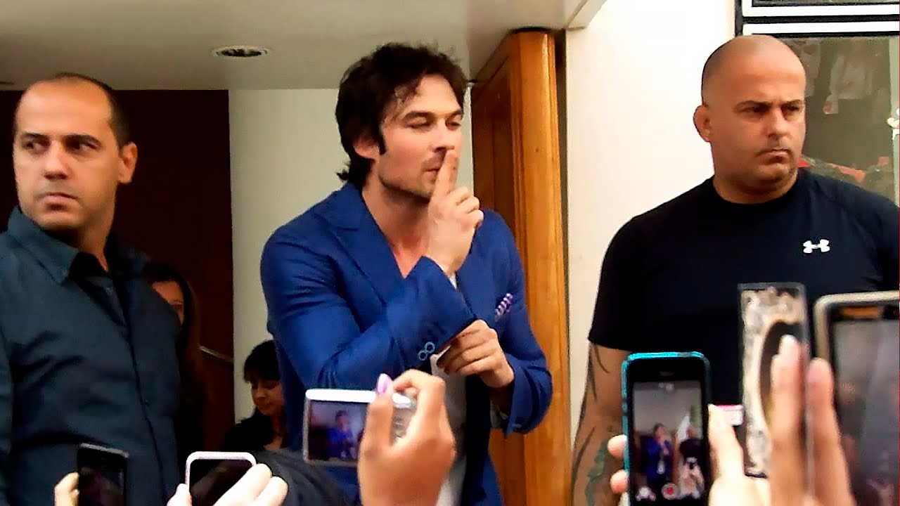 OS DIAS DE IAN SOMERHALDER NO BRASIL