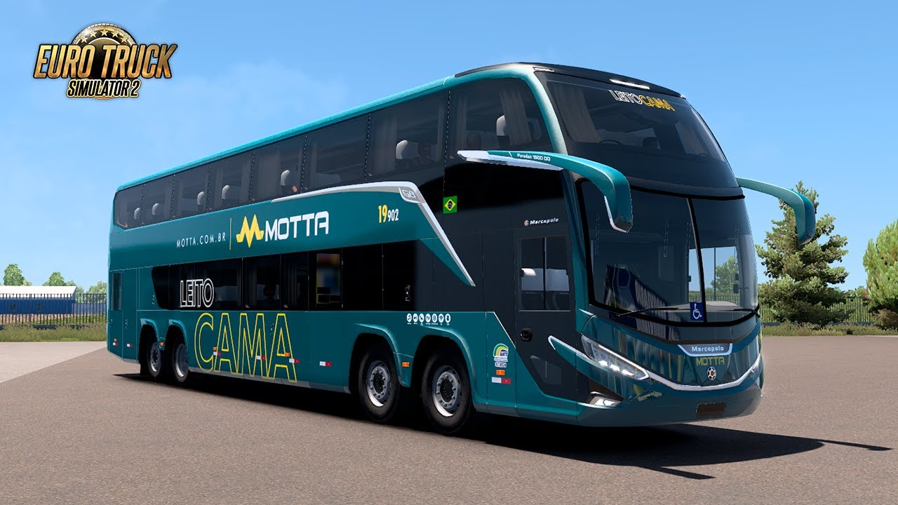 MOTTA | MAPA EAA | Umuarama - Maringá | Marcopolo G8 V1.54 | EURO TRUCK SIMULATOR 2