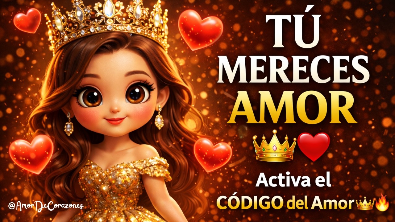 DECRETO DE AMOR 👑✨ Activa el CÓDIGO de la Reina y RECIBE el amor que mereces HOY ❤️