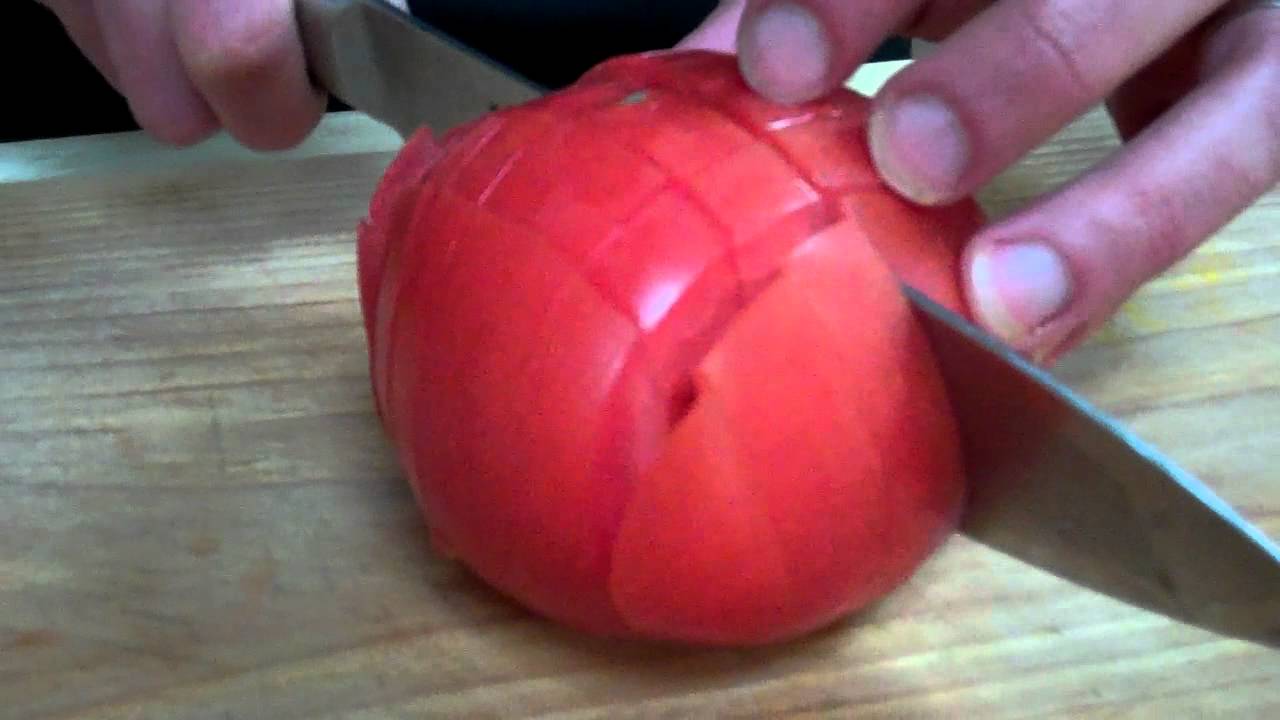 Kitchen Technique: Dice a tomato