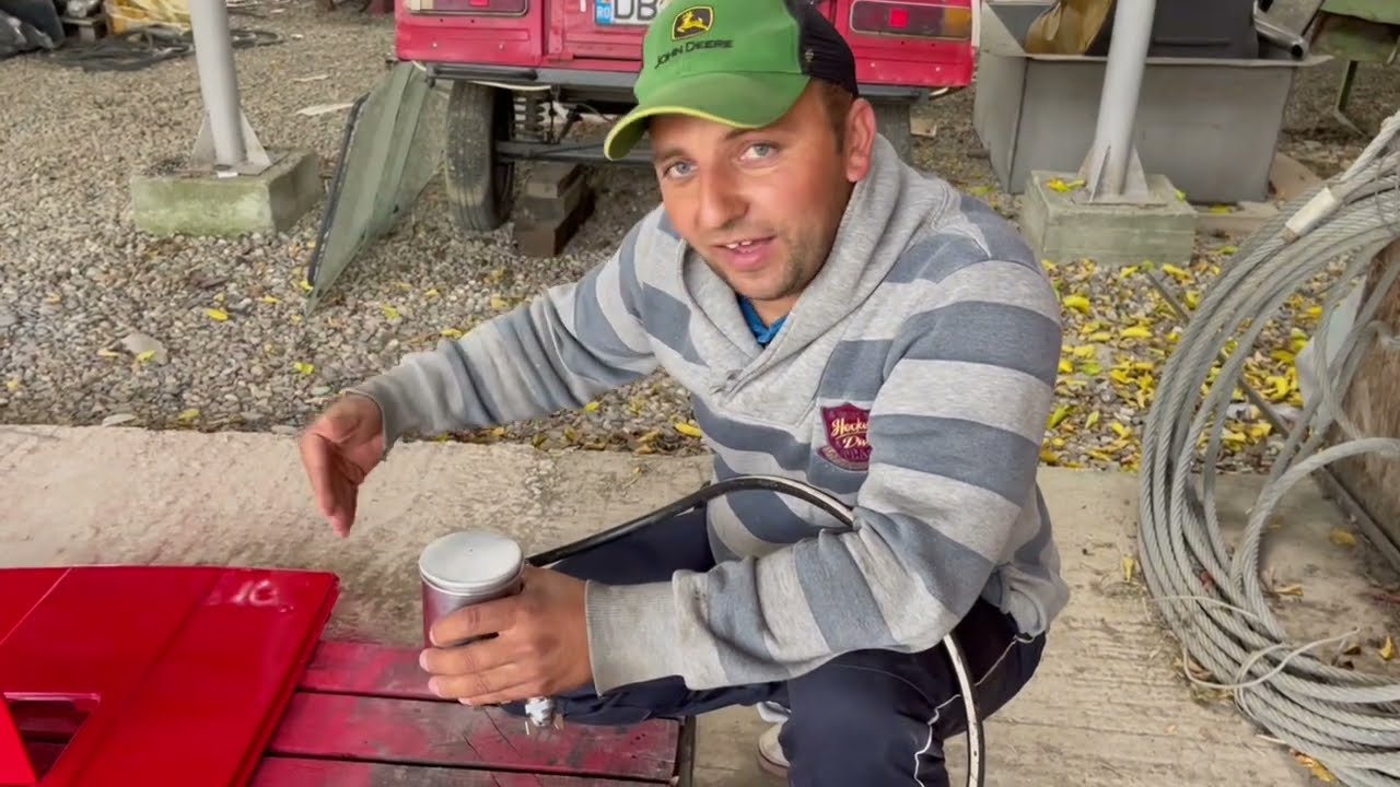 Cum vopsesc capotajul la tractor #cumVopsesc