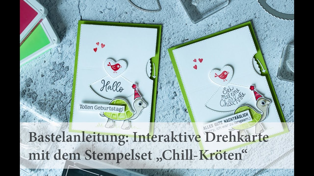 Interaktive Drehkarte zum Geburtstag