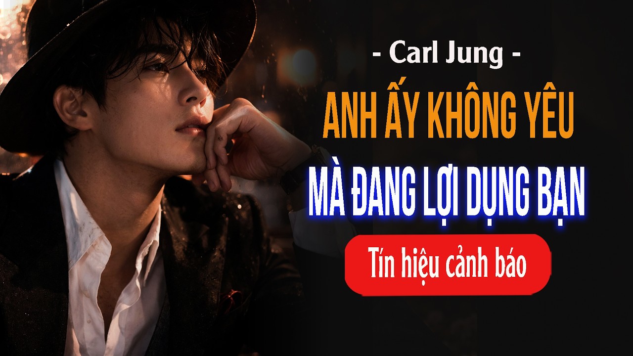 Anh ấy không yêu.  [ Anh ấy đang lợi dụng bạn ]