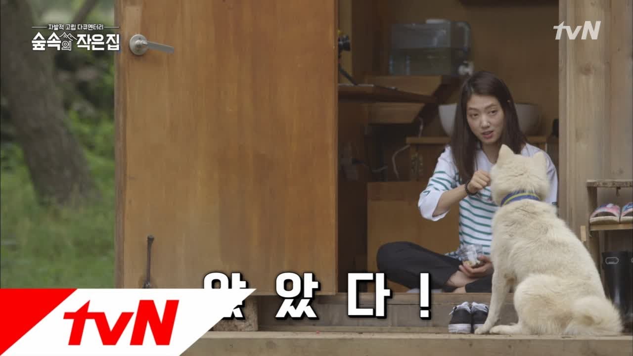 Little House in the Forest 박신혜, 3가지 방법 끝에 봉이 앉히기 성공! 180601 EP.9