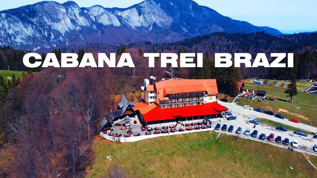 Cabana Trei Brazi, Predeal, România | Drone Footage 4K