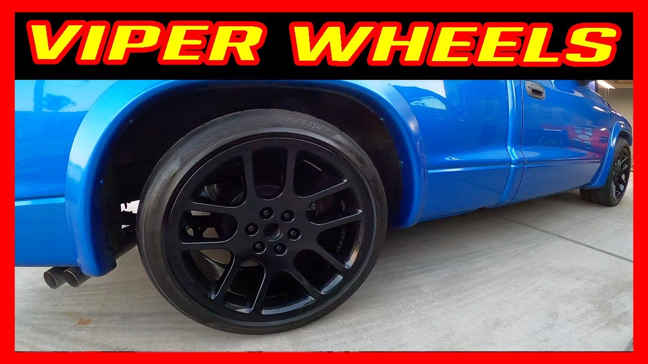 HOW TO FIT VIPER WHEELS ON DODGE DAKOTA / DURANGO
