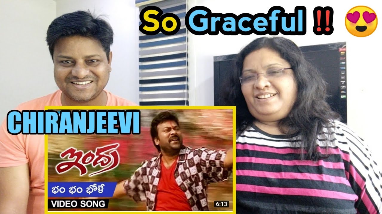 Bham Bham Bole Video Song - Indra Movie | MEGASTAR CHIRANJEEVI | Mani Sharma | REACTION | Telugu