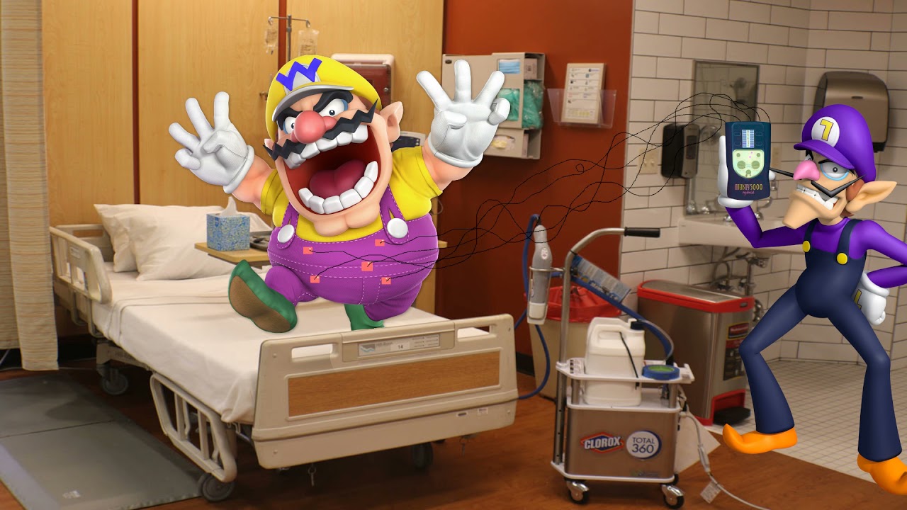 Wario dies horrifically after a labor simulator glitches on full blast.mp3