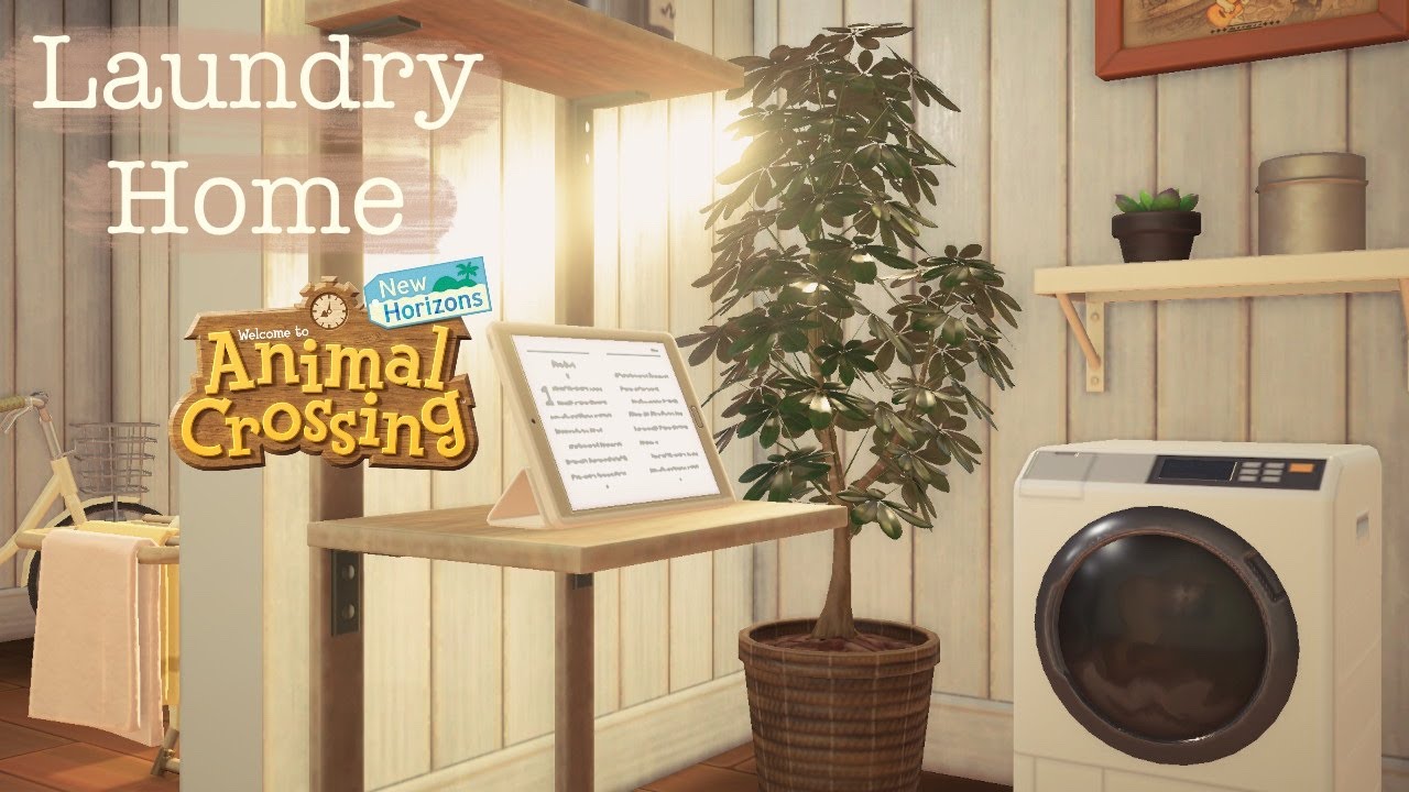 Laundry Home Build / Animal Crossing New Horizons / ACNH